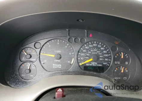 1999 Oldsmobile Bravada из США, поврежденный, VIN 1GHDT13W7X2720659